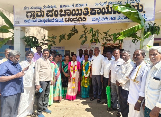 ಚಂದ್ರಗಿರಿ ಗ್ರಾ.ಪಂ ಅಧ್ಯಕ್ಷ ಹಾಗೂ ಉಪಾಧ್ಯಕ್ಷ ಸ್ಥಾನಕ್ಕೆ  ಕಾಂಗ್ರೇಸ್ ಬೆಂಬಲಿತ ಅಭ್ಯರ್ಥಿಗಳು ಆಯ್ಕೆ. 